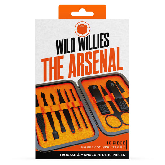 Arsenal Mens Grooming Kit Tools Wild-Willies 