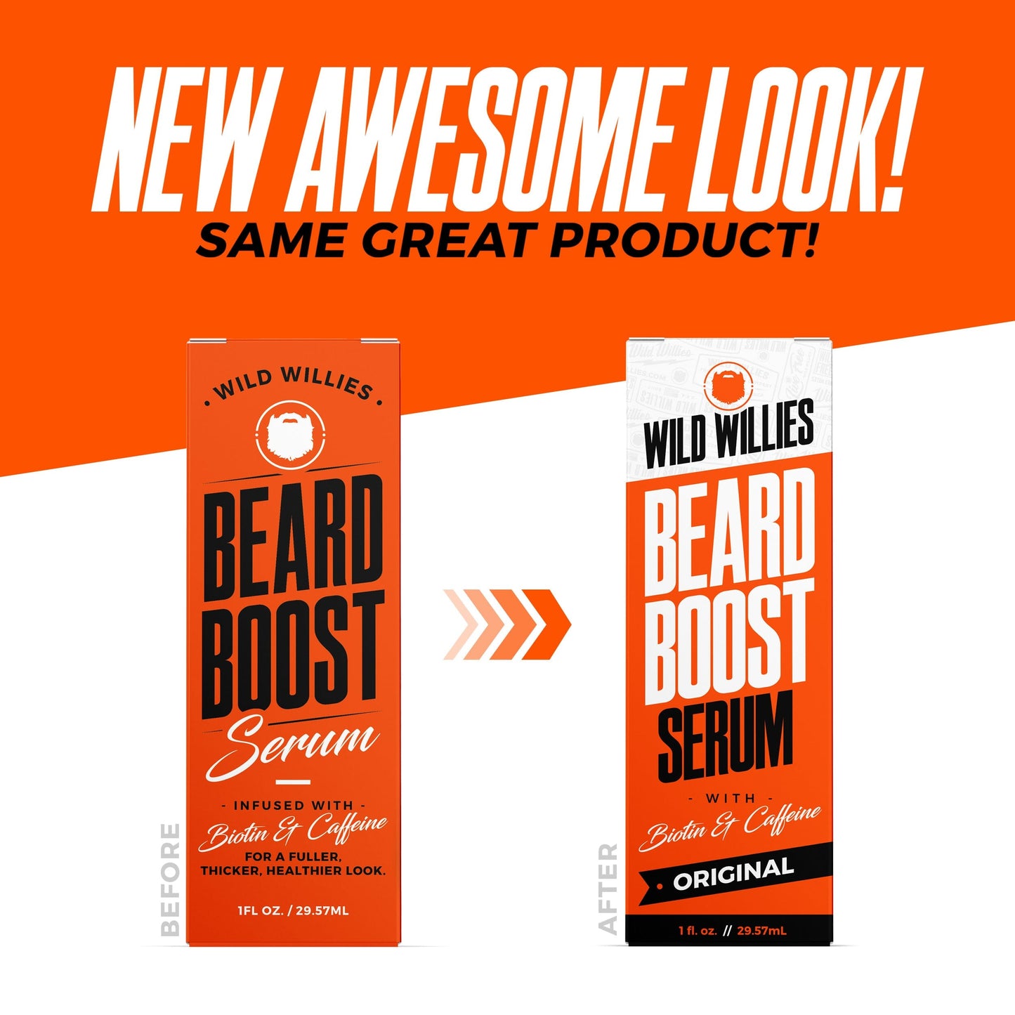 Beard Boost Serum Beard Growth Wild-Willies 