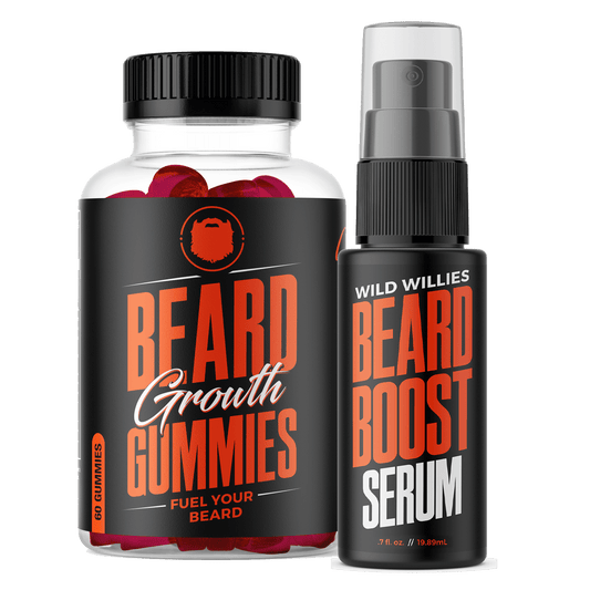 Beard Growth Kit Kits & Bundles Wild-Willies Gummies 