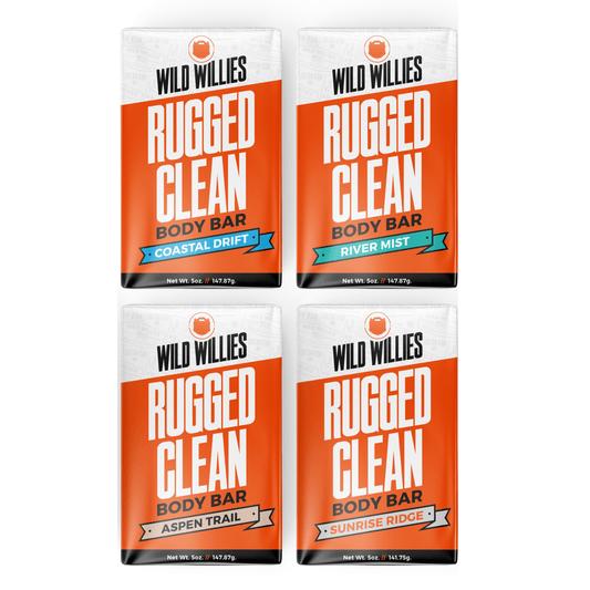 Rugged Clean - Variety Pack Skin & Body Wild Willies 