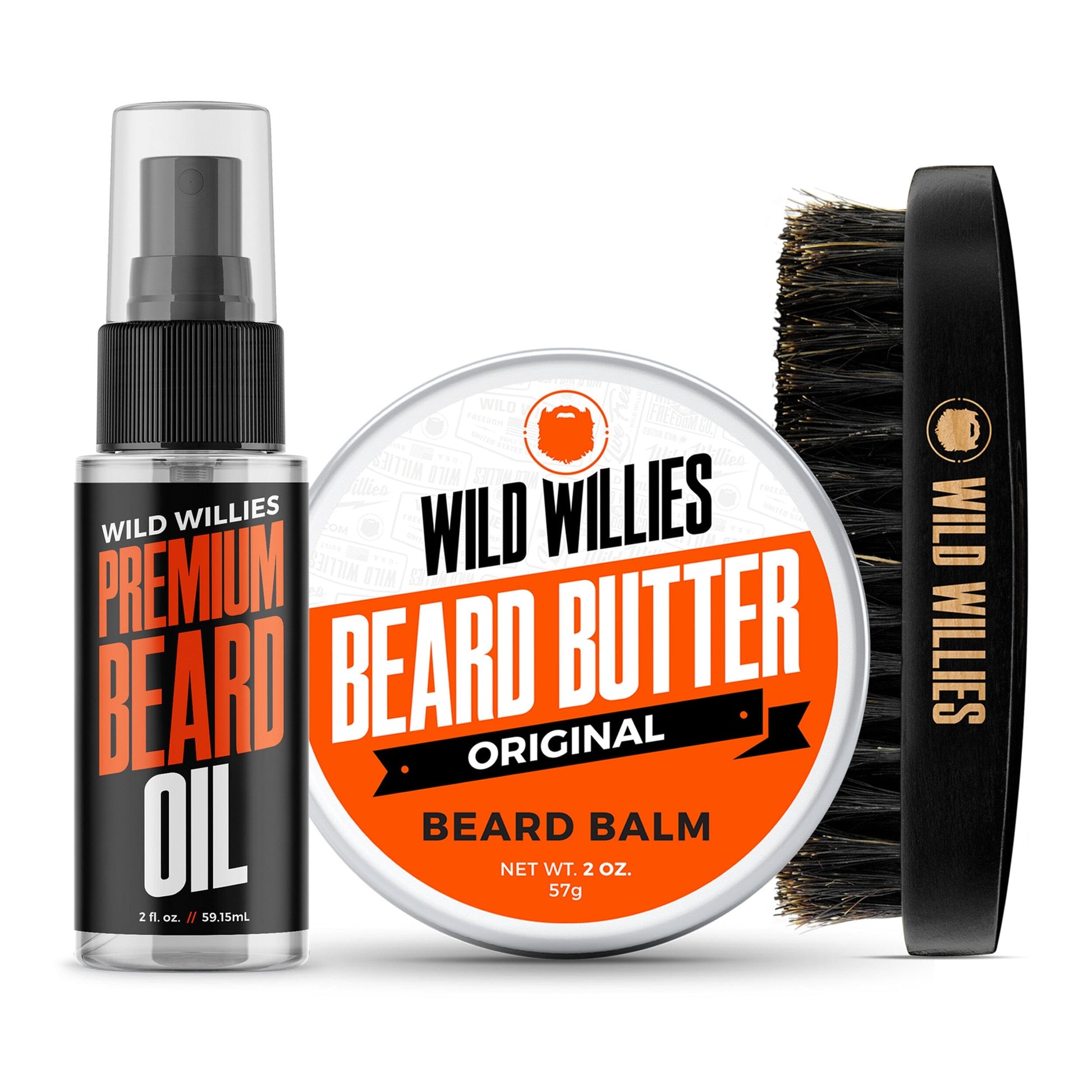 Beard Starter Set Kits & Bundles Wild Willies 