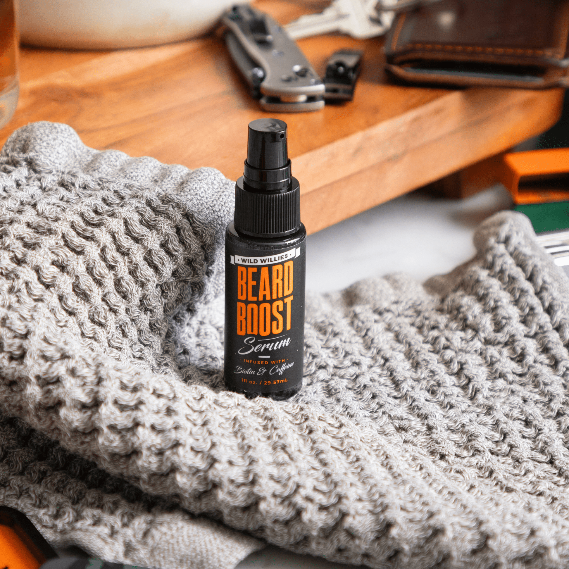 Beard Boost Serum Beard Growth Wild-Willies 