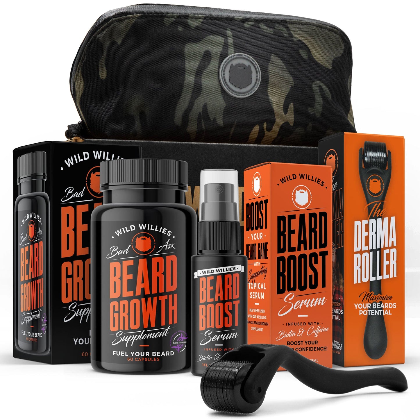 The Grower Kit Beard Growth Wild Willies 